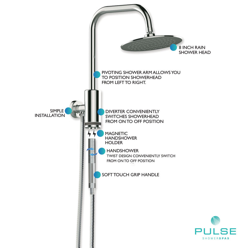 PULSE ShowerSpas Aquarius Shower System – 1052