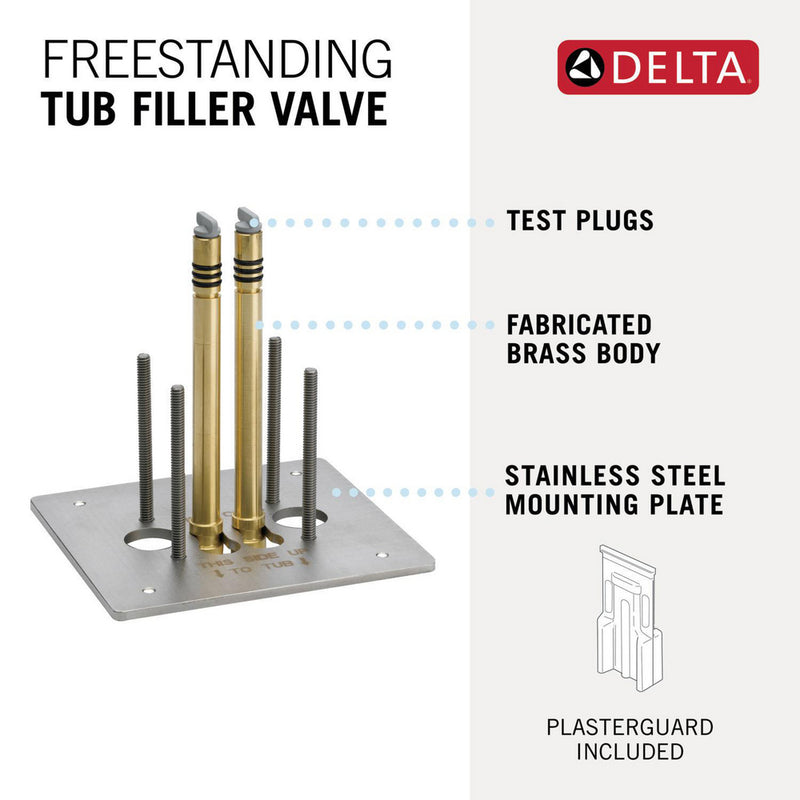 Delta Floor Mount Tub Filler - Rough