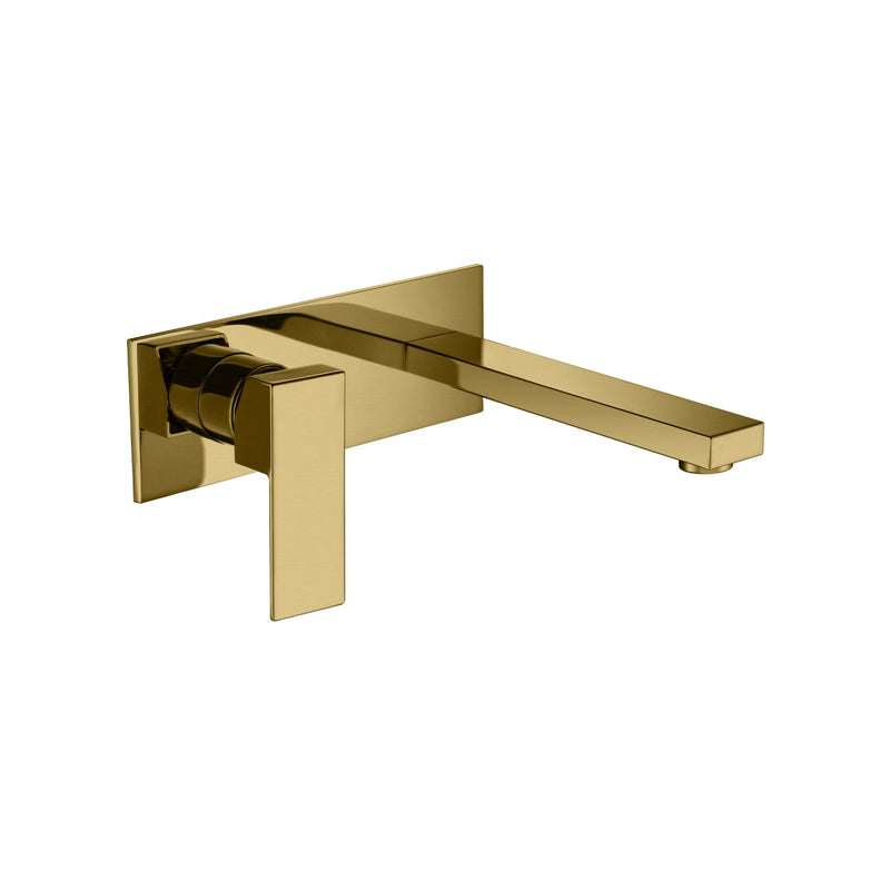 Agua Canada RICCARDO Wall Mounted Bathroom Basin Faucet Square