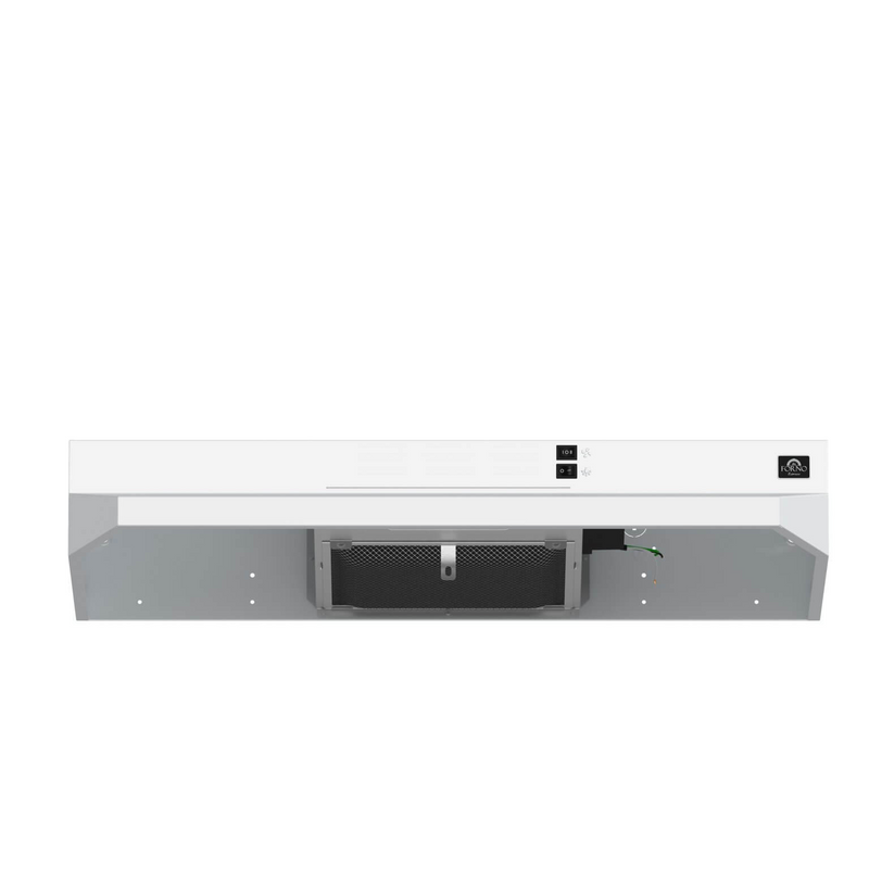 Forno CAPPA 30" Under Cabinet Mount Range Hood in White 200 CFM - FRHUC5200-30WHT