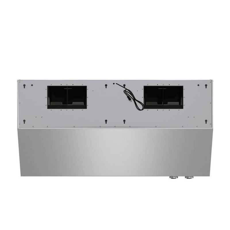 Forno BIAGIO 48″ Wall Mounted Range Hood Stainless Steel,1200 CFM - FRHWM5009-48