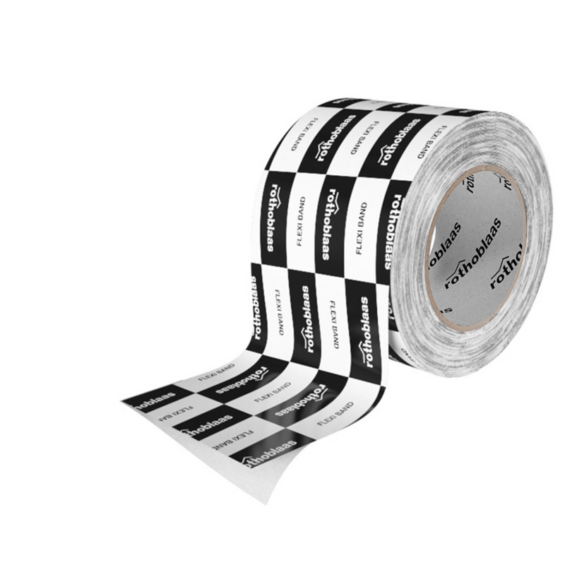 Rothoblaas FLEXI100 Universal Single-Sided High-Adhesive Tape Box of 6 Rolls