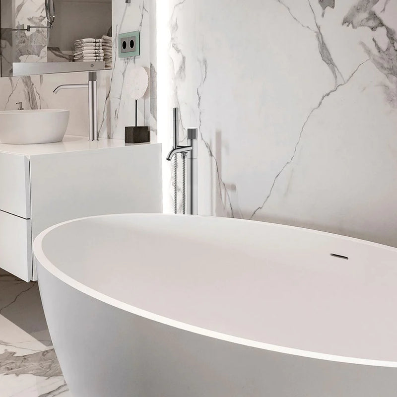 Agua Canada SALIA Industrial Freestanding Faucet