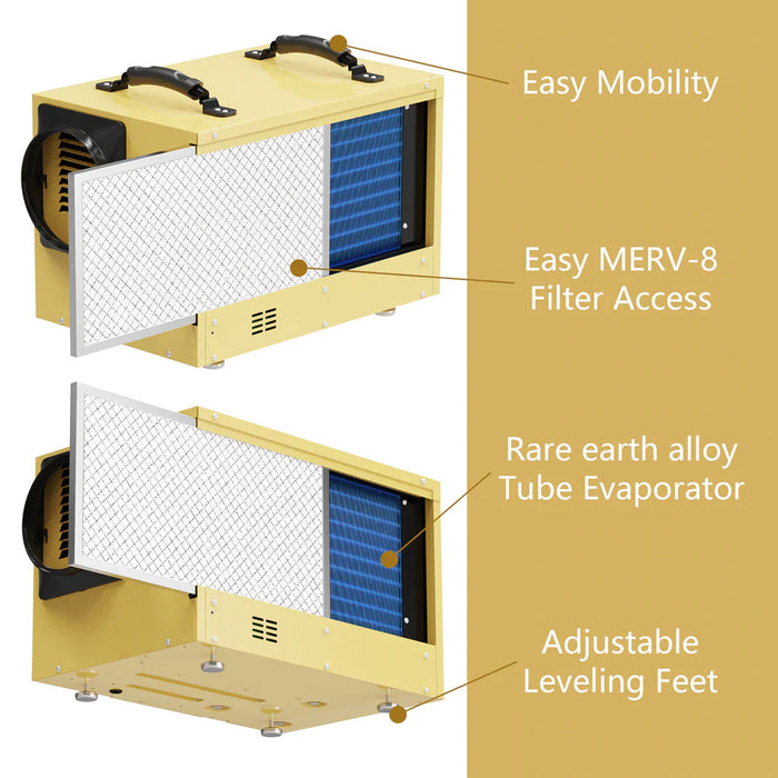 AlorAir Sentinel HD55S Gold 120 PPD Commercial Dehumidifier