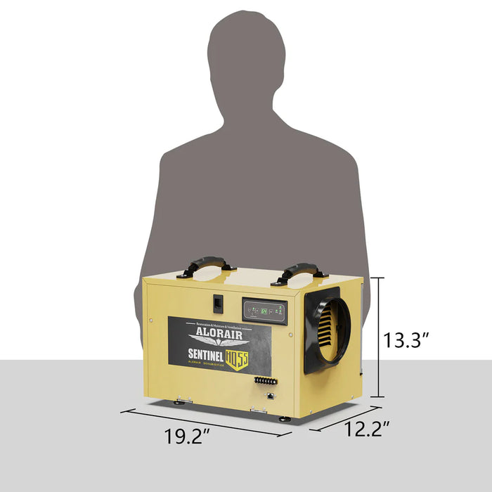 AlorAir Sentinel HD55S Gold 120 PPD Commercial Dehumidifier