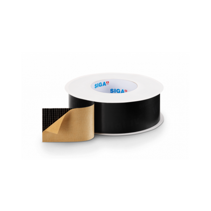 SIGA Wigluv® Black Single Sided Adhesive Tape - Box of 10 Rolls