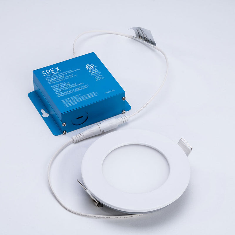 SPEX Lighting 6 Inch Slim Recessed Light Connected by WiZ RGB + Turnable White