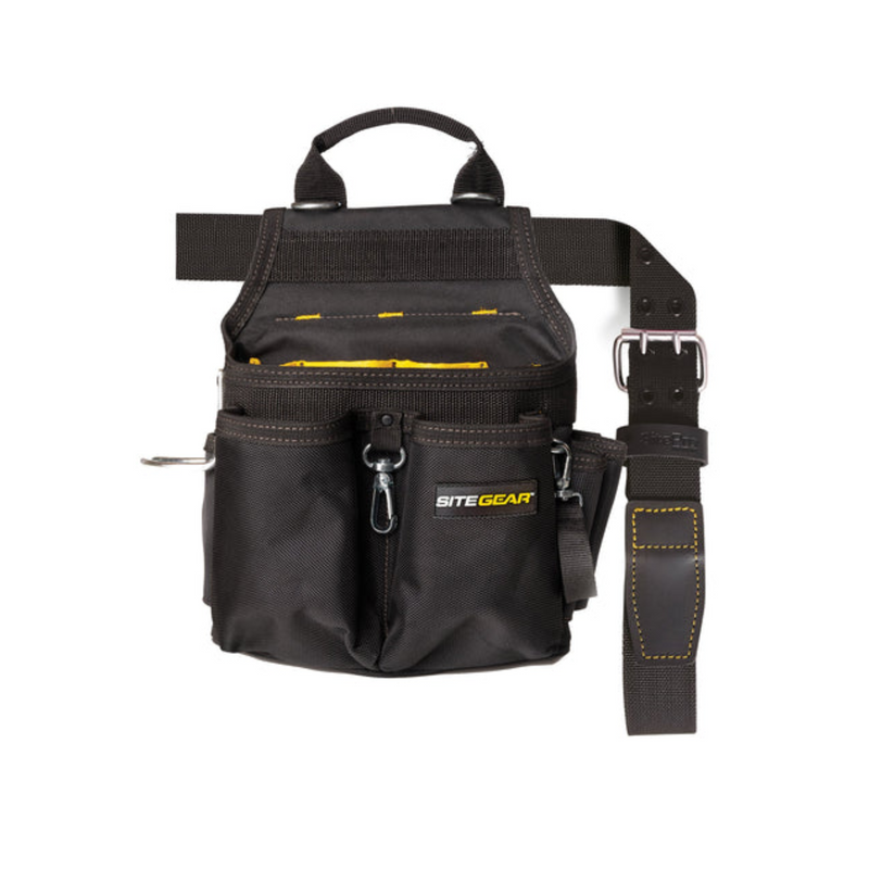 Site Gear Electricians Ballistic 18-Pocket Tool Bag with Belt
