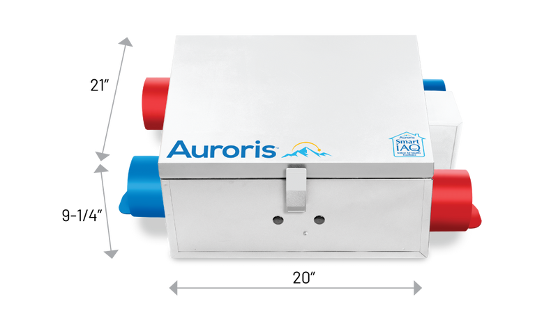 Auroris Solas C-Series HSC-100 Heat Recovery Ventilator Bundle