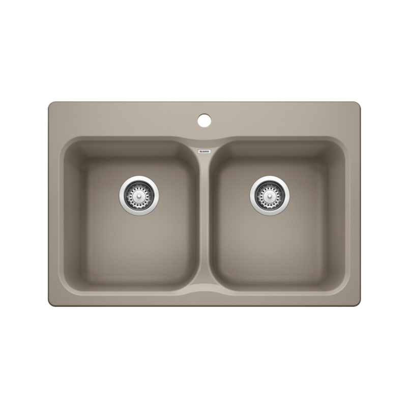 Blanco VISION 210 Double Bowl SILGRANIT Kitchen Sink