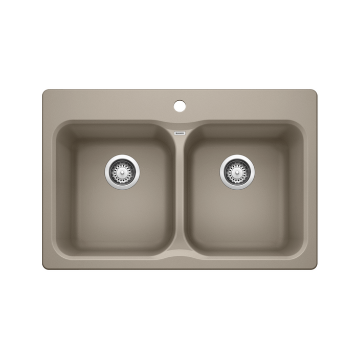 Blanco VISION 210 Double Bowl SILGRANIT Kitchen Sink