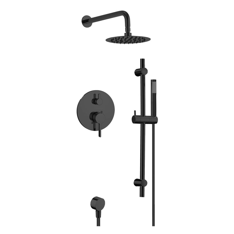 Agua Canada VISSALI Round Rain Shower and Hand Shower Kit