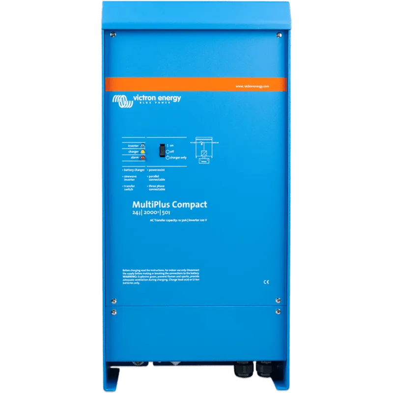 Victron Multiplus Compact 24V 2000W Inverter with built-in 50A Charger - CMP242200100