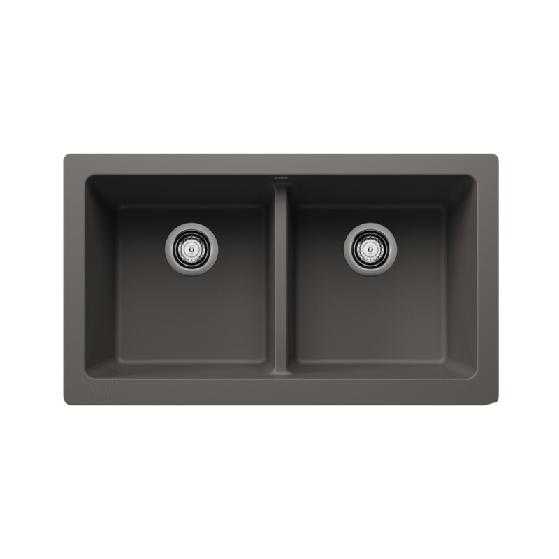 Blanco VINTERA 33 Double Bowl SILGRANIT Apron Farmhouse Kitchen Sink