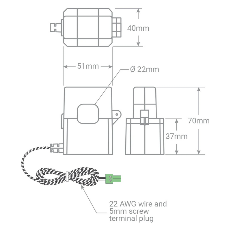 Emporia 3-Phase Vue 3 Energy Management Hub & Monitor