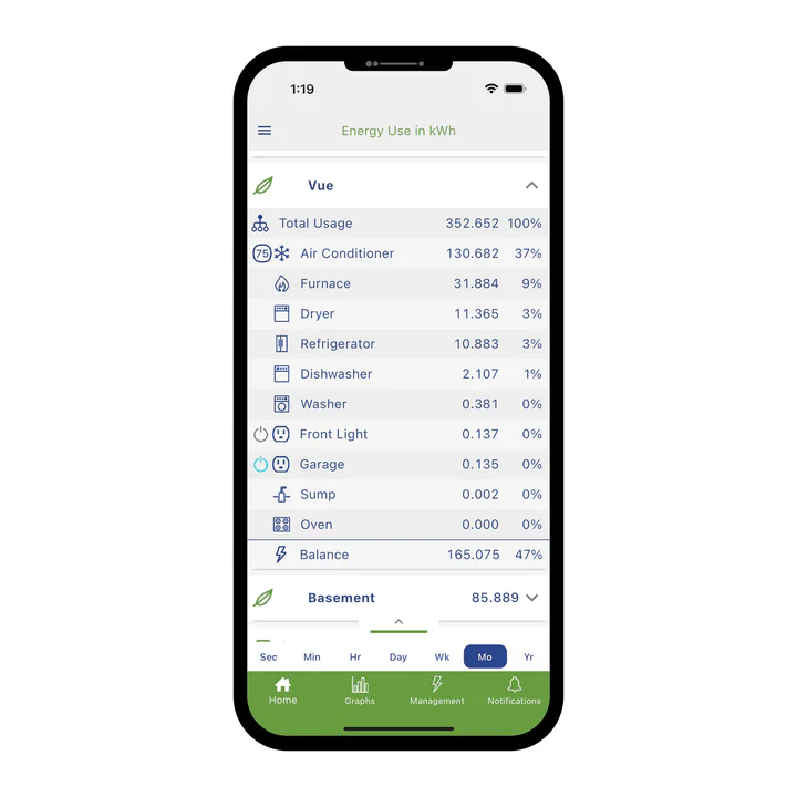 Emporia Vue 3 Energy Management Hub & Monitor
