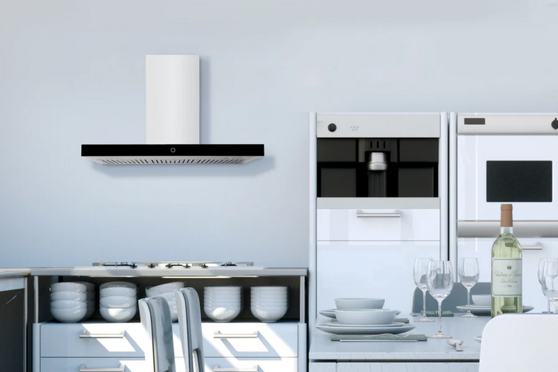 Hauslane 30" WM-739 Chef Series 900 CFM Convertible Stainless Steel Wall-Mounted Range Hood