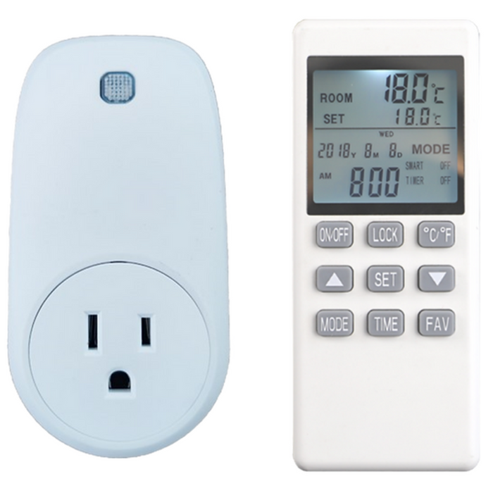 Wexstar Plug-In Thermostat with Digital Remote Control