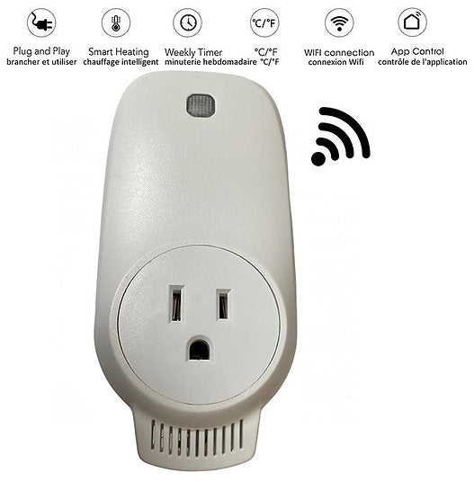 Wexstar Plug-In Wi-Fi Thermostat