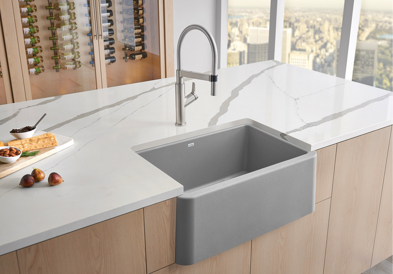 BLANCO IKON 27-in Single Bowl Farmhouse Sink