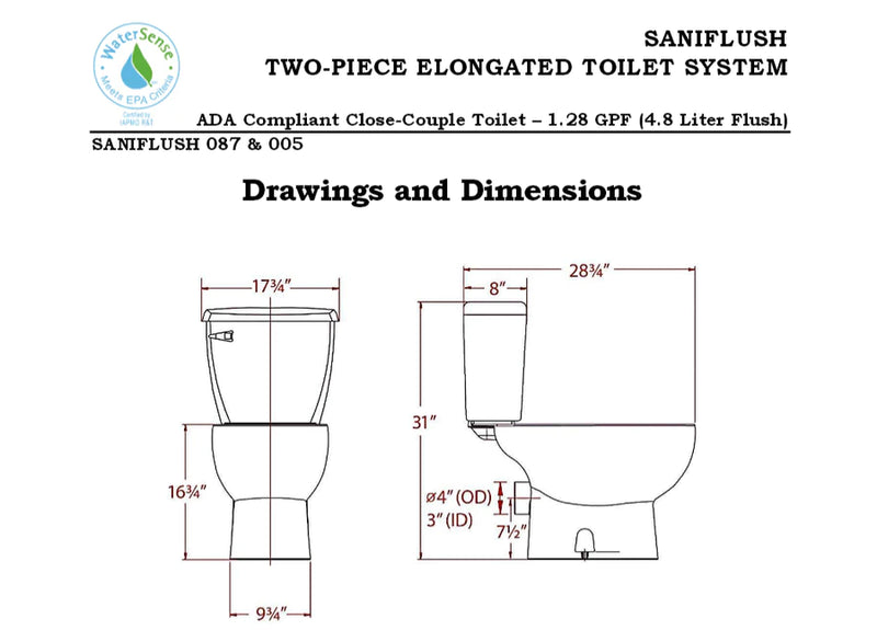 Saniflo Saniaccess 2 Combo Macerator System
