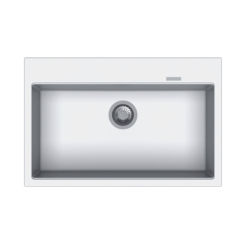 Agua Canada Single Bowl 30’’X20’’ Dual Mount Kitchen Sink