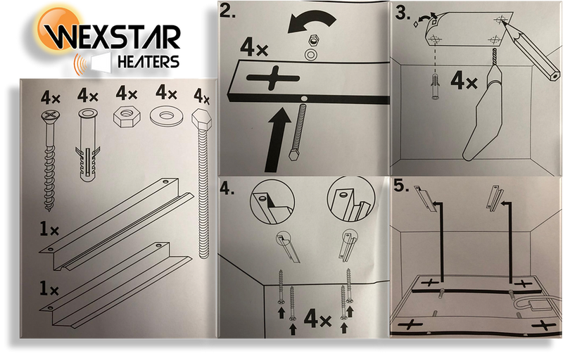 Wexstar Flat Ceiling Kit - Framed Panels