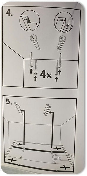 Wexstar Flat Ceiling Kit - Framed Panels