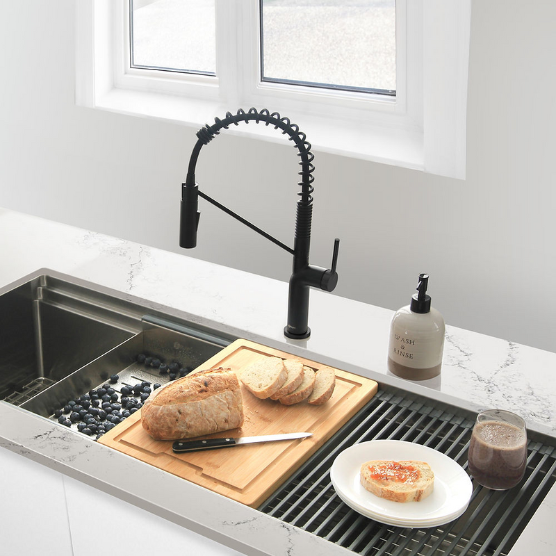 Stylish TIVOLI Single Handle Pull Down Kitchen Faucet