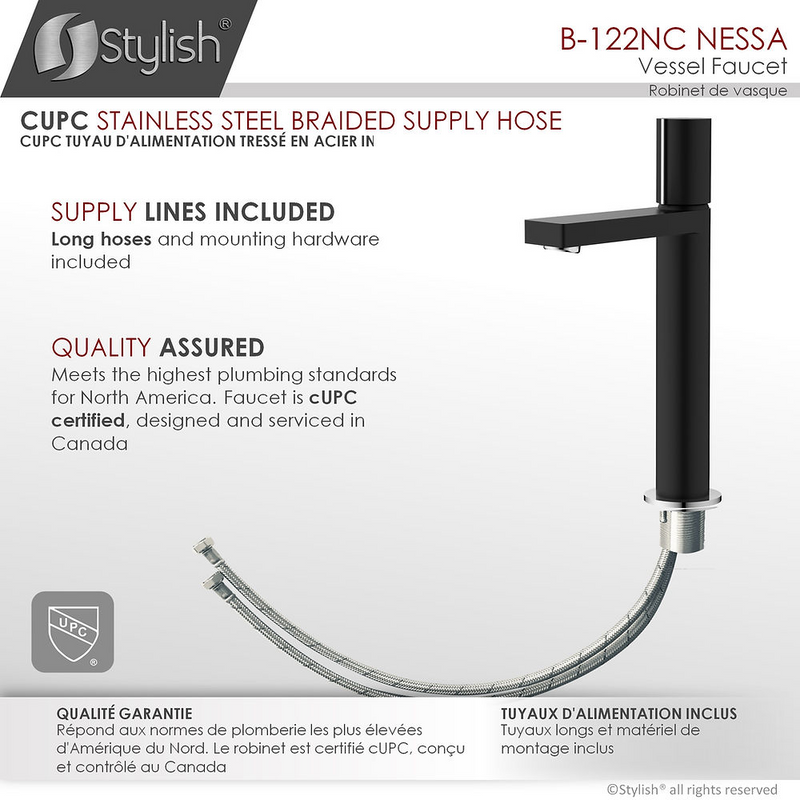 Stylish NESSA Single Handle Bathroom Faucet
