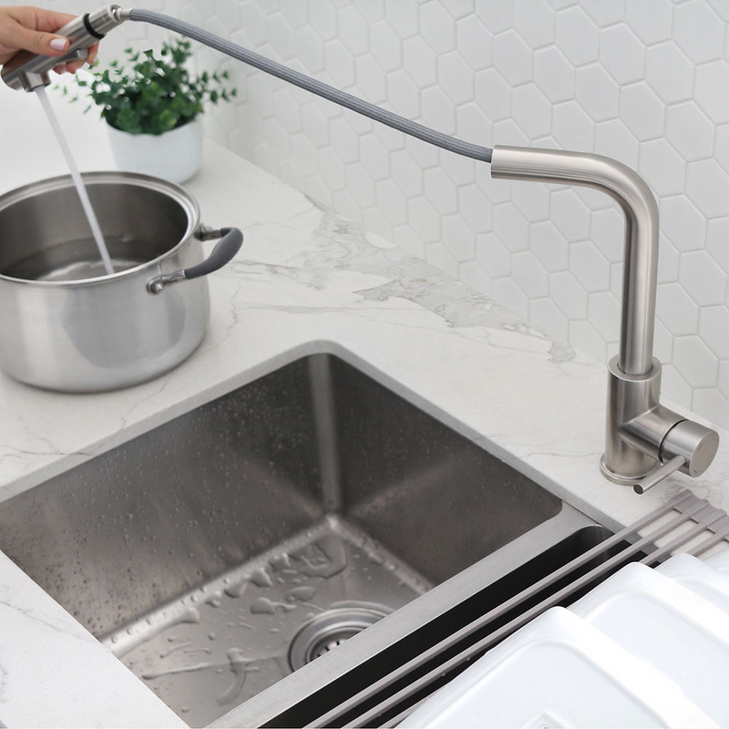 Stylish VENEZIA Single Handle Pull Down Kitchen Faucet