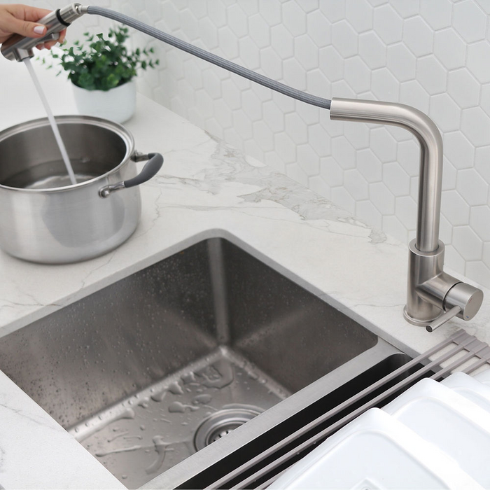 Stylish VENEZIA Single Handle Pull Down Kitchen Faucet