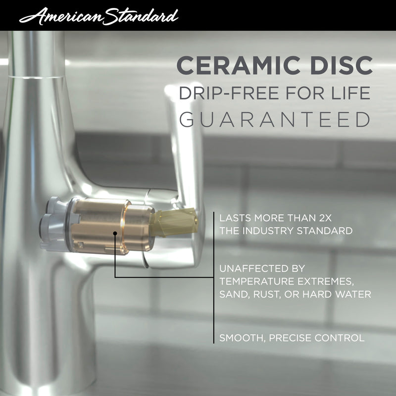 American Standard Colony PRO Single-Handle Pull-Out Dual Spray Kitchen Faucet 1.5 gpm/5.7 L/min