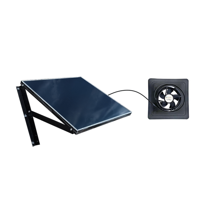 iSolar 50W108-FLEX Modular Solar Attic Fan - Retrofit – High-Efficiency Solar-Powered Ventilation