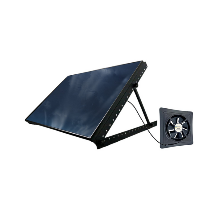 iSolar 80W110-FLEX Modular Solar Attic Fan – High-Efficiency Solar-Powered Ventilation