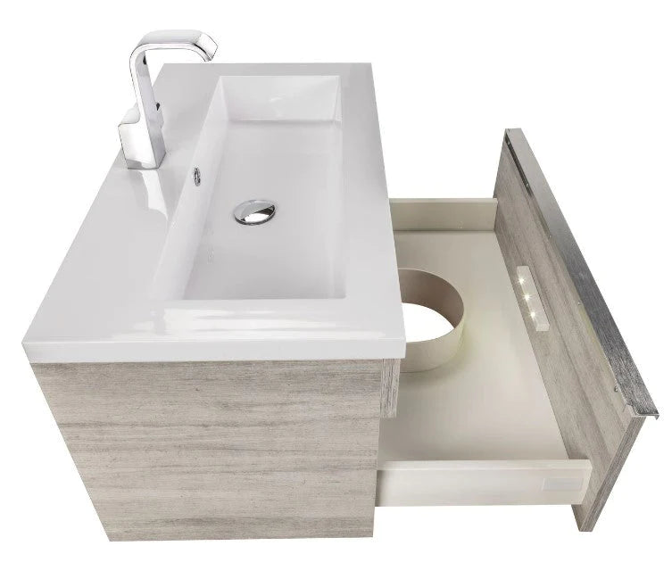 Cutler Trough 42” Soho Wall Mount Vanity FV TR SOHO42