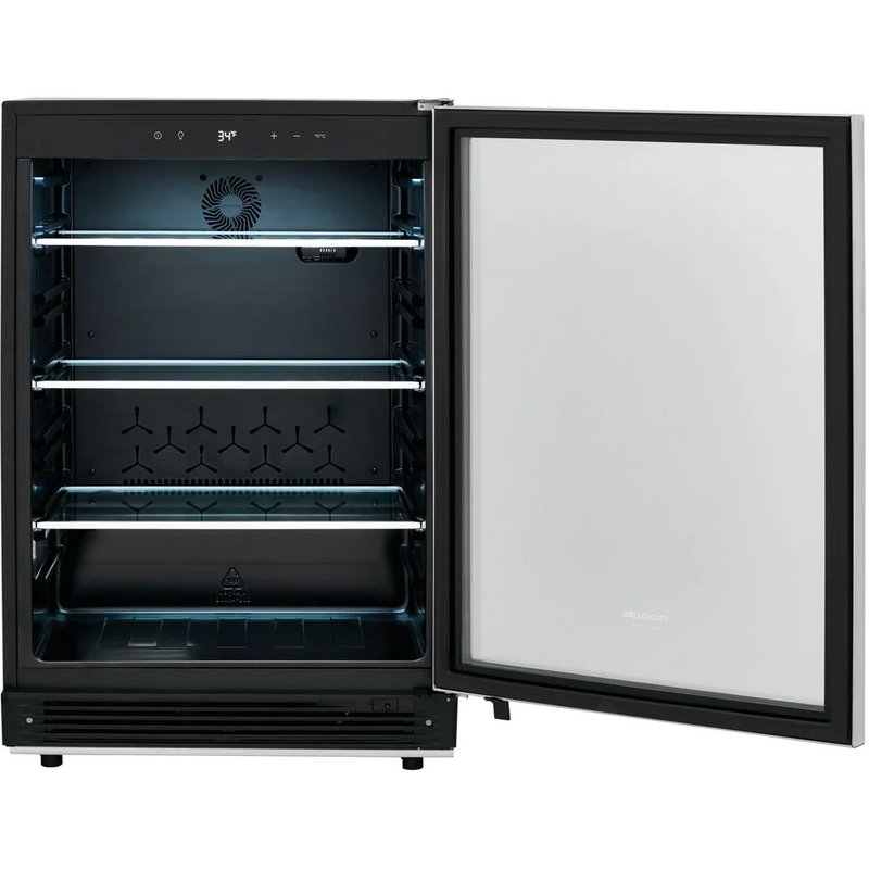 Frigidaire Gallery 5.3 cu. ft. Beverage Center with Glass Door in Stainless Steel
