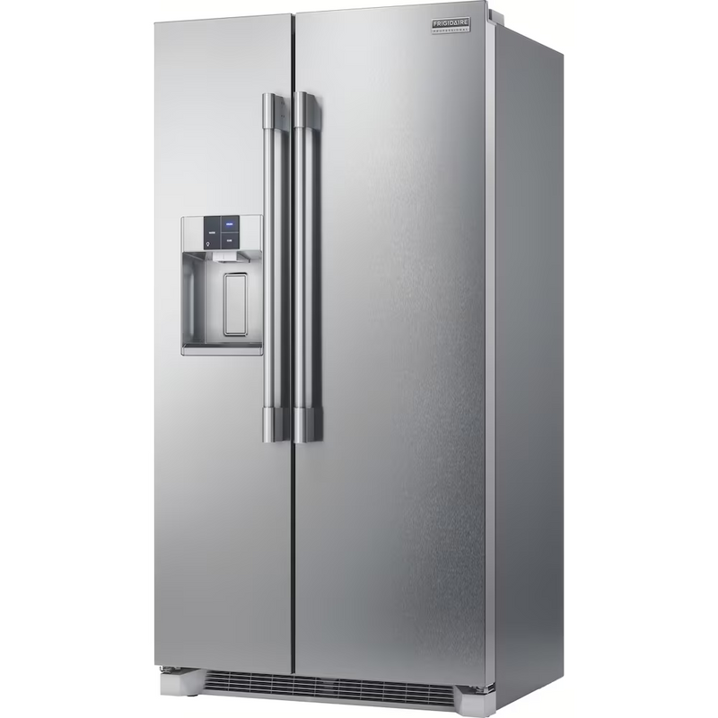 Frigidaire Professional 36" 22.3 Cu. Ft. Counter Depth Side by Side Refrigerator in Smudge-Proof Stainless Steel PRSC2222AF