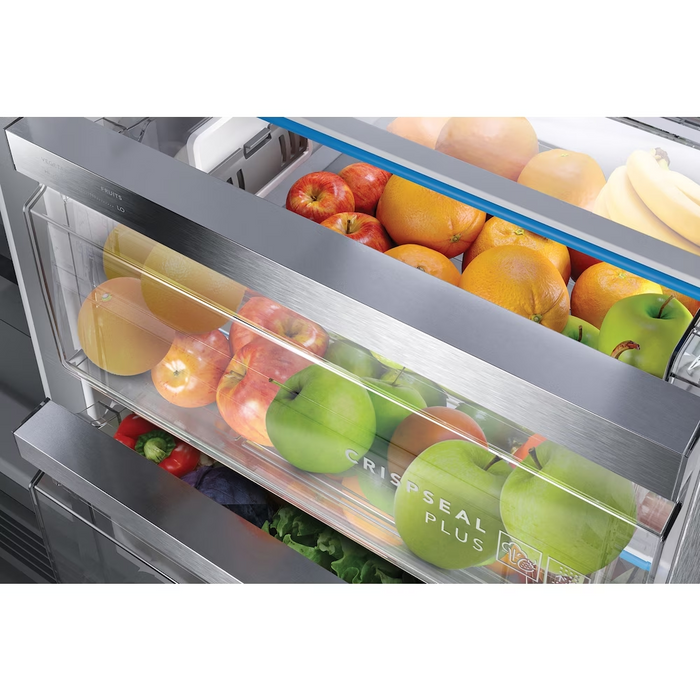 Frigidaire Professional 22.3 Cu. Ft. 36" Counter Depth Side by Side Refrigerator in Smudge-Proof Stainless Steel PRSC2222AF