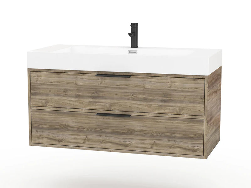 Cutler Savoy 42” Chiffon Modern Wall Mount Vanity FV CHIFFON42