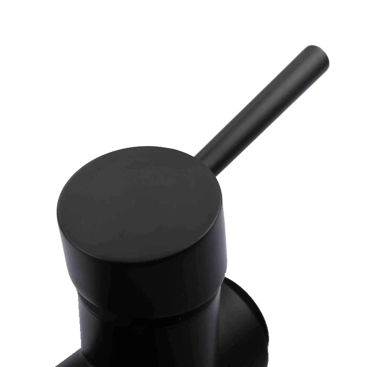 Agua Canada  SUBITO Freestanding Round Matte Black Faucet Without Handshower