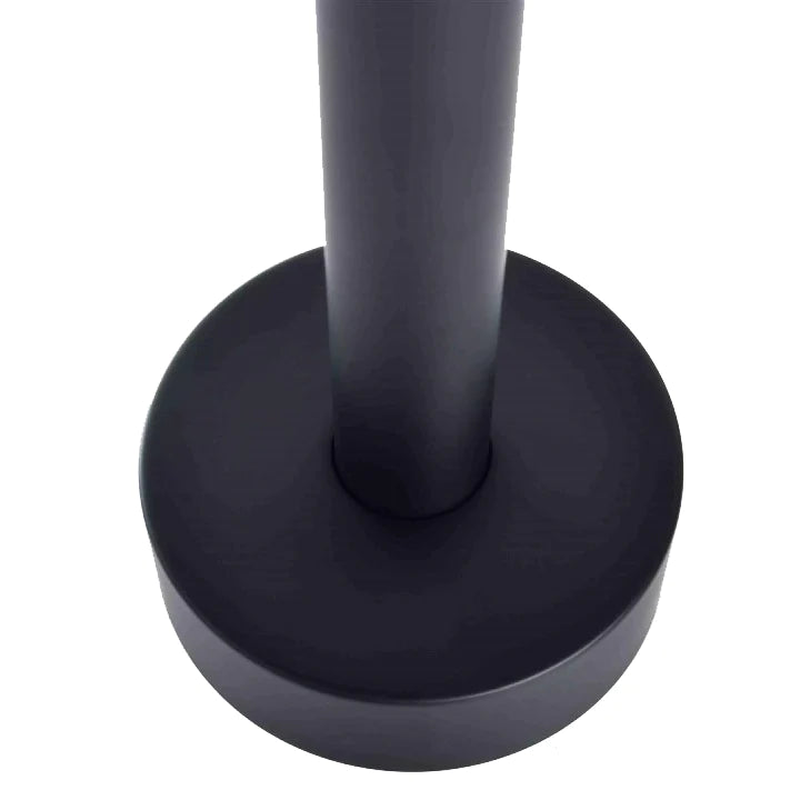 Agua Canada  SUBITO Freestanding Round Matte Black Faucet Without Handshower