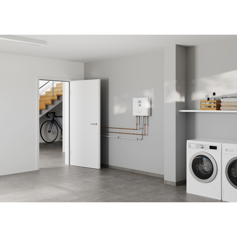 Home Comfort Bundle: Tankless Water Heater + Radiant Floor Heating System