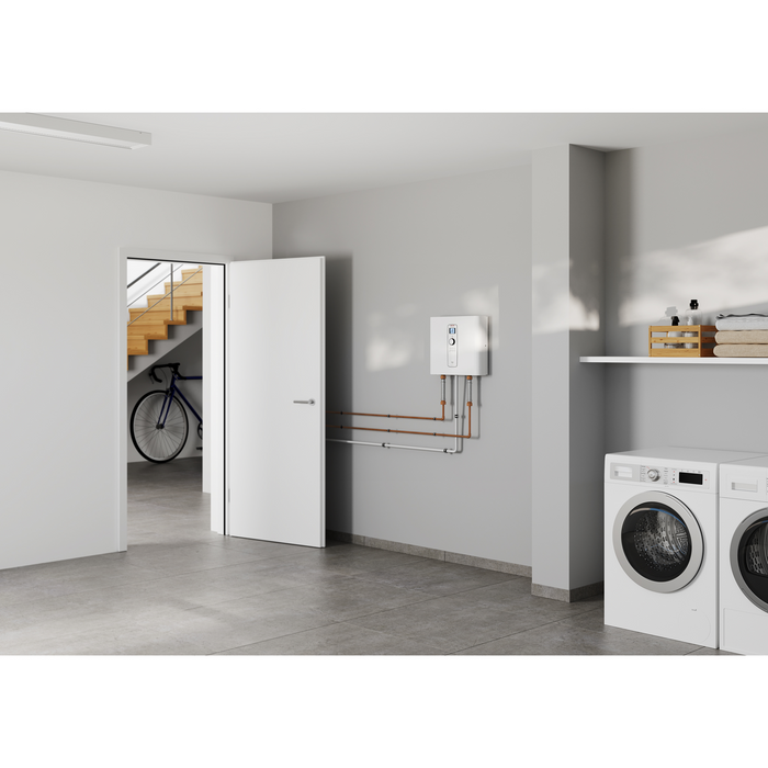 Home Comfort Bundle: Tankless Water Heater + Radiant Floor Heating System