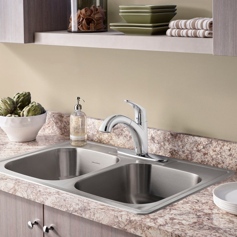 American Standard Colony PRO Single-Handle Pull-Out Dual Spray Kitchen Faucet 1.5 gpm/5.7 L/min