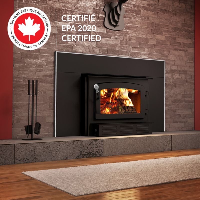 Drolet Escape 1800-I Wood Stove Insert Trio (25ft) DB03127K