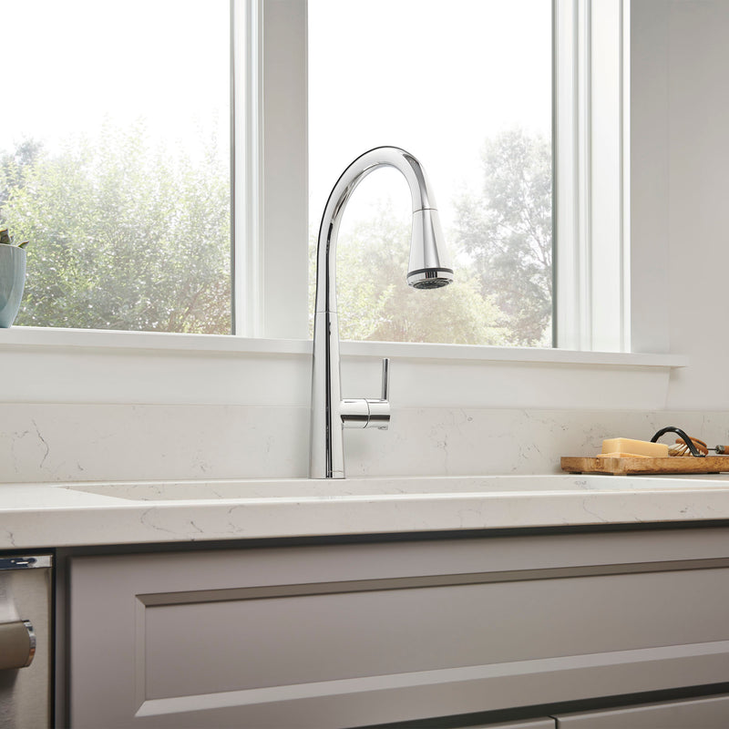 American Standard Edgewater Single-Handle Multi Spray Pull-Down Kitchen Faucet 1.8 gpm/6.8 L/min