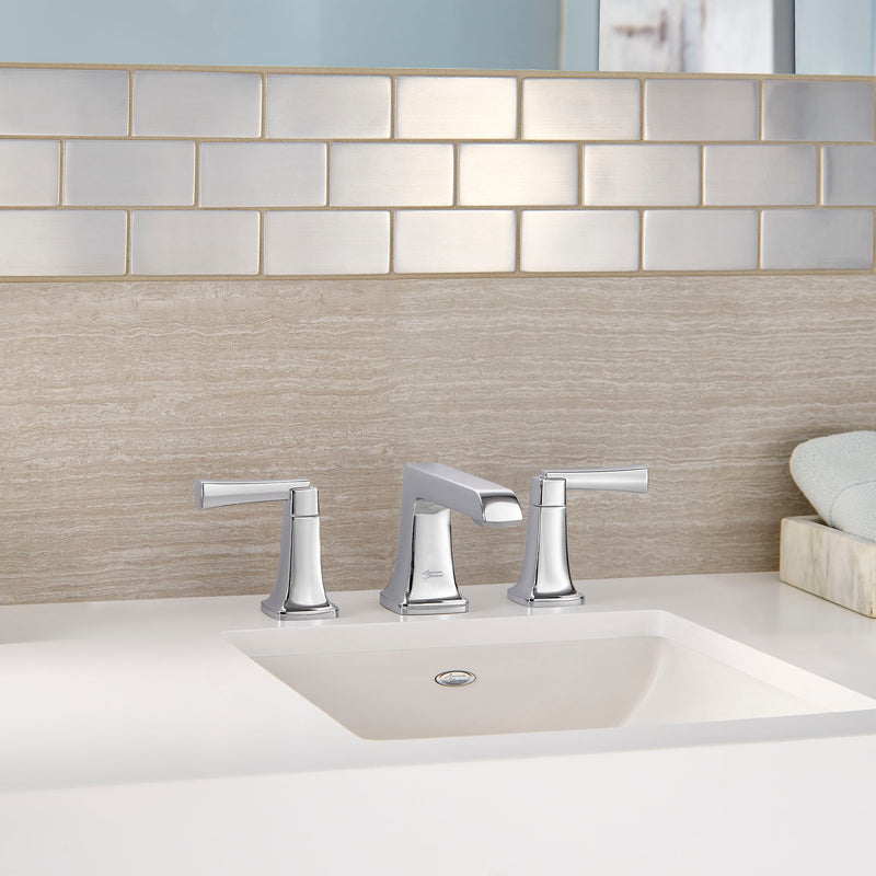 American Standard 7353841.002 Townsend 8 in. Widespread 2-Handle Bathroom Faucet with Speed Connect Drain in Polished Chrome