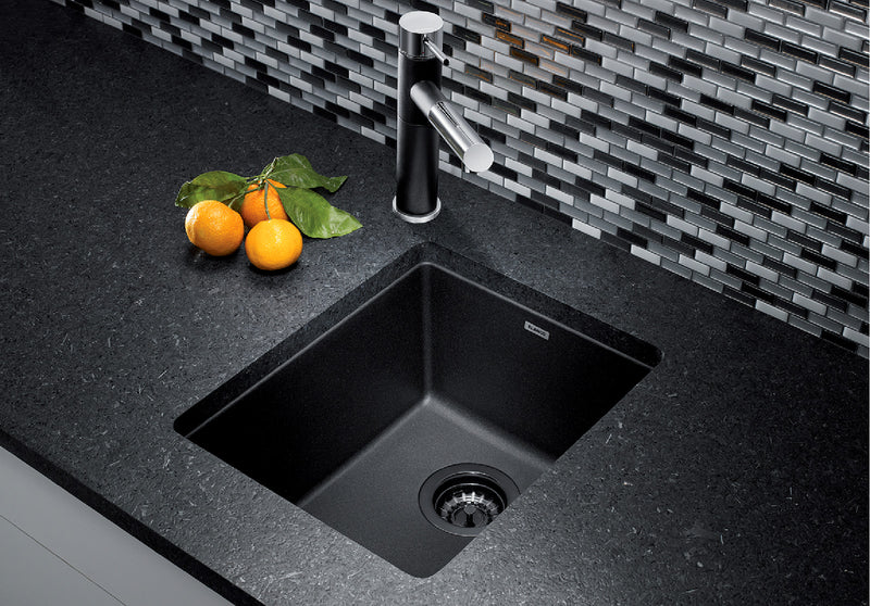 Blanco PRECIS U Bar Single Bowl SILGRANIT Undermount Bar Sink