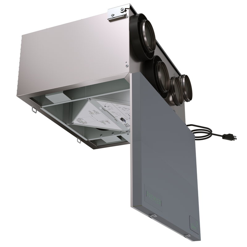 Greentek Premiere Series PRS 0.7H Top Port Heat Recovery Ventilator (HRV)